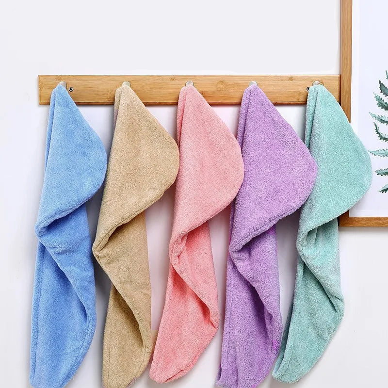 DRYELLA – Serviette en microfibre pour cheveux, enveloppement pour un séchage rapide et un soin capillaire confortable au quotidien