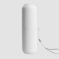TRAVEL CUP – Étui de rangement portable pour brosse à dents et dentifrice, conçu pour un voyage hygiénique et compact
