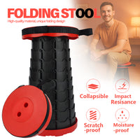 STACKSEAT – Portable Telescopic Camping Stool