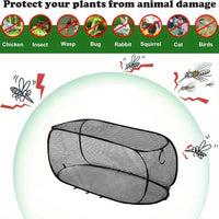 GROWSAFE - Housse de serre en maille protectrice conçue pour protéger naturellement les plantes en extérieur.