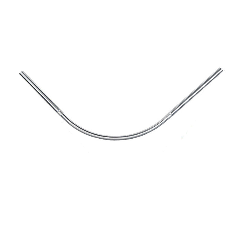 FLEXICURVE – Tringle de douche extensible en L avec installation sans perçage en acier inoxydable pour salles de bains modernes