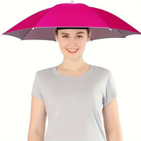 SKYSHADE - Lightweight hands-free umbrella hat designed for outdoor sun protection