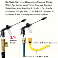 AQUAFORCE - Pistolet à mousse haute pression pour un nettoyage extérieur efficace
