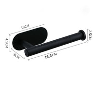ROLLIX – Stainless Steel Adhesive Paper Towel Holder with Wall Mount Design for Kitchen and Bathroom Organization
