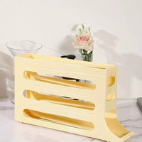 EGGROLLA – 4 Tier Rolling Egg Storage Organizer