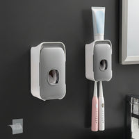PRESSIQ – Distributeur manuel de dentifrice pour un usage organisé en salle de bain
