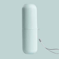 TRAVEL CUP – Étui de rangement portable pour brosse à dents et dentifrice, conçu pour un voyage hygiénique et compact