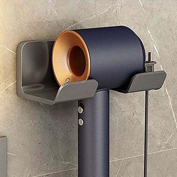 DRYVAULT – Support mural compact pour rangement organisé de sèche-cheveux