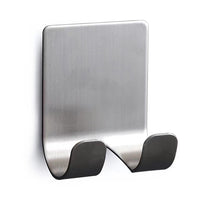 RAZORIX – Porte-rasoir sans perçage en aluminium spatial pour un rangement organisé dans la salle de bain