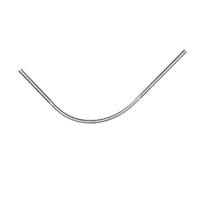 FLEXICURVE – Tringle de douche extensible en L avec installation sans perçage en acier inoxydable pour salles de bains modernes