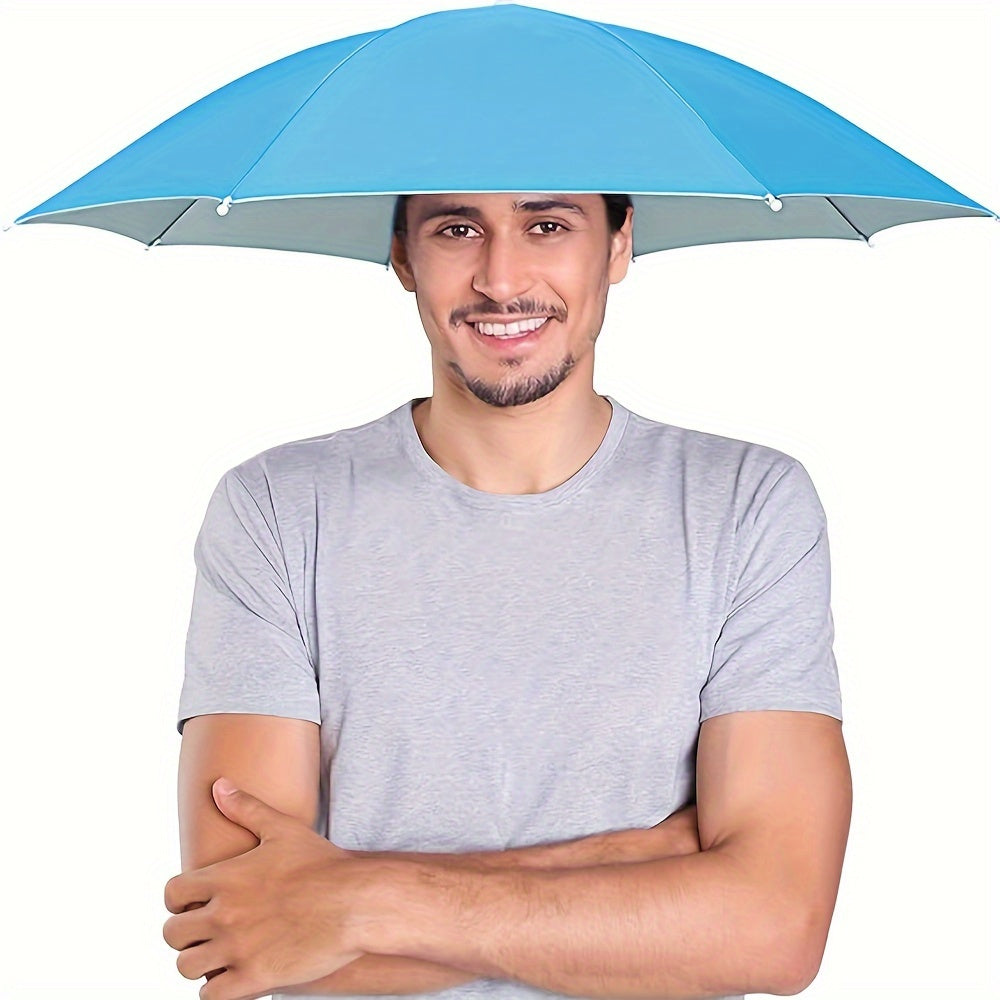 SKYSHADE - Lightweight hands-free umbrella hat designed for outdoor sun protection