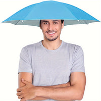 SKYSHADE - Lightweight hands-free umbrella hat designed for outdoor sun protection