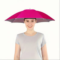 SKYSHADE - Parapluie léger porté sur la tête pour protection solaire en extérieur