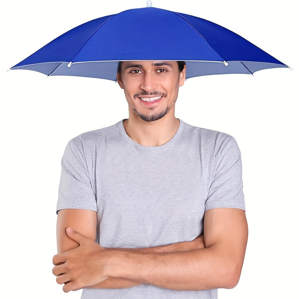 SKYSHADE - Lightweight hands-free umbrella hat designed for outdoor sun protection