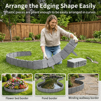 STONEEDGE – Bordure décorative de jardin pour une finition nette de la pelouse