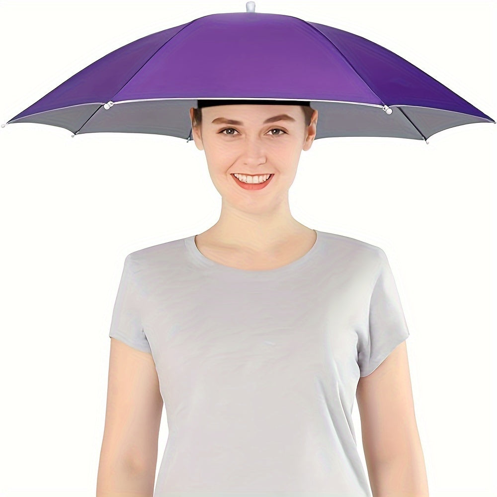 SKYSHADE - Lightweight hands-free umbrella hat designed for outdoor sun protection
