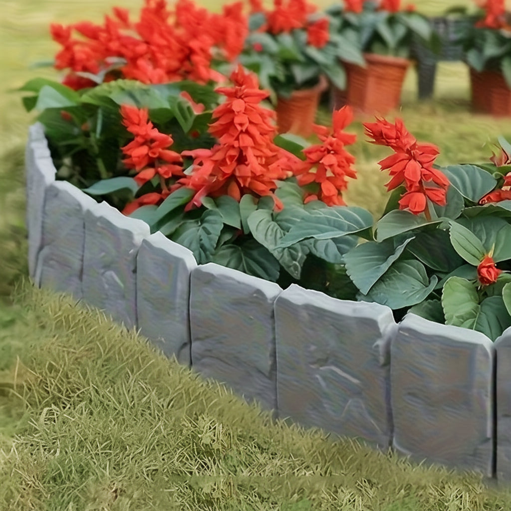 STONEEDGE – Bordure décorative de jardin pour une finition nette de la pelouse