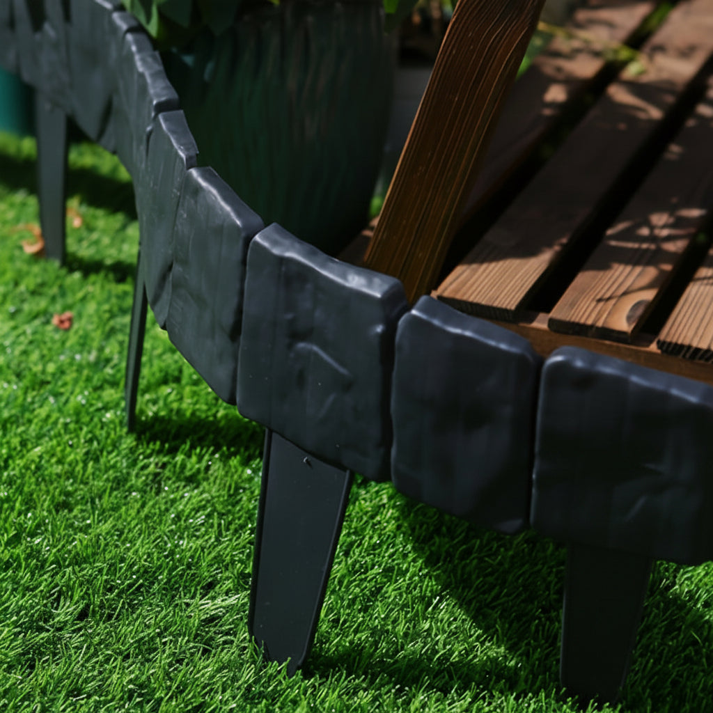 STONEEDGE – Bordure décorative de jardin pour une finition nette de la pelouse