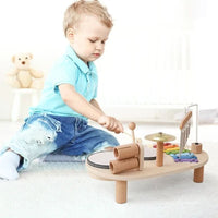 Melodiny - 8-Piece Wooden Musical Toy Set for Creative Learning and Play 1
