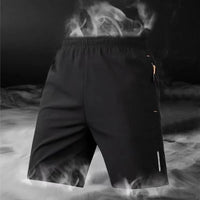 Men's Ice Silk Quick-Dry Running Shorts for Gym & Beach Activities 2