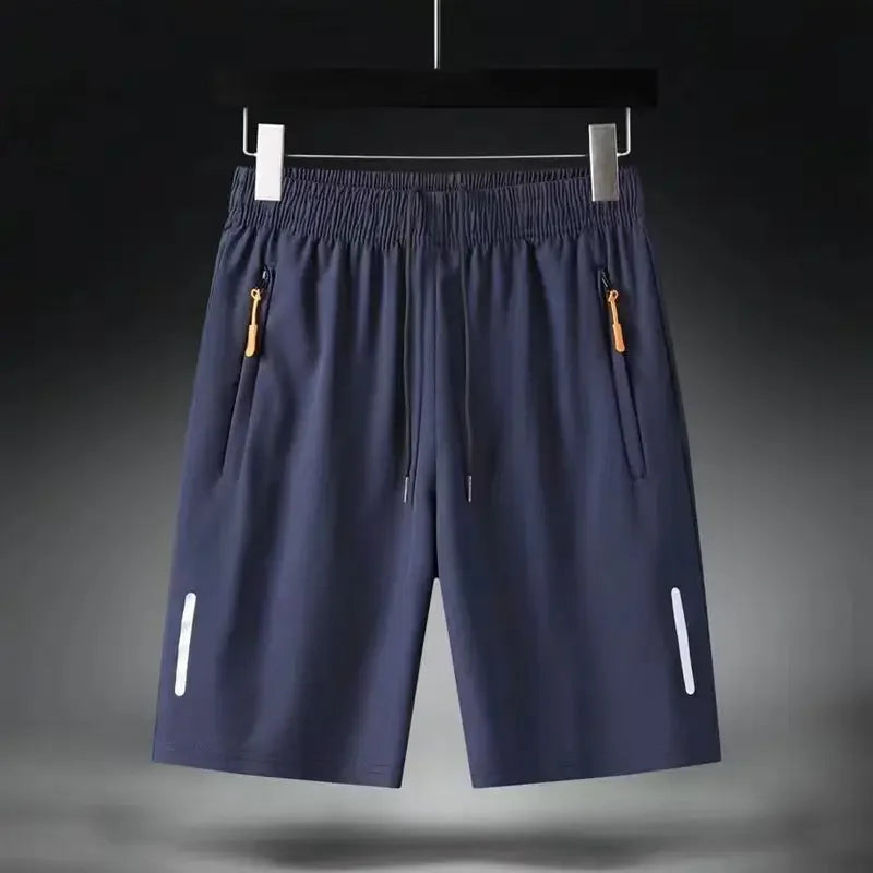 Men's Ice Silk Quick-Dry Running Shorts for Gym & Beach Activities 3