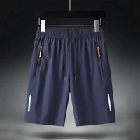 Men's Ice Silk Quick-Dry Running Shorts for Gym & Beach Activities 3