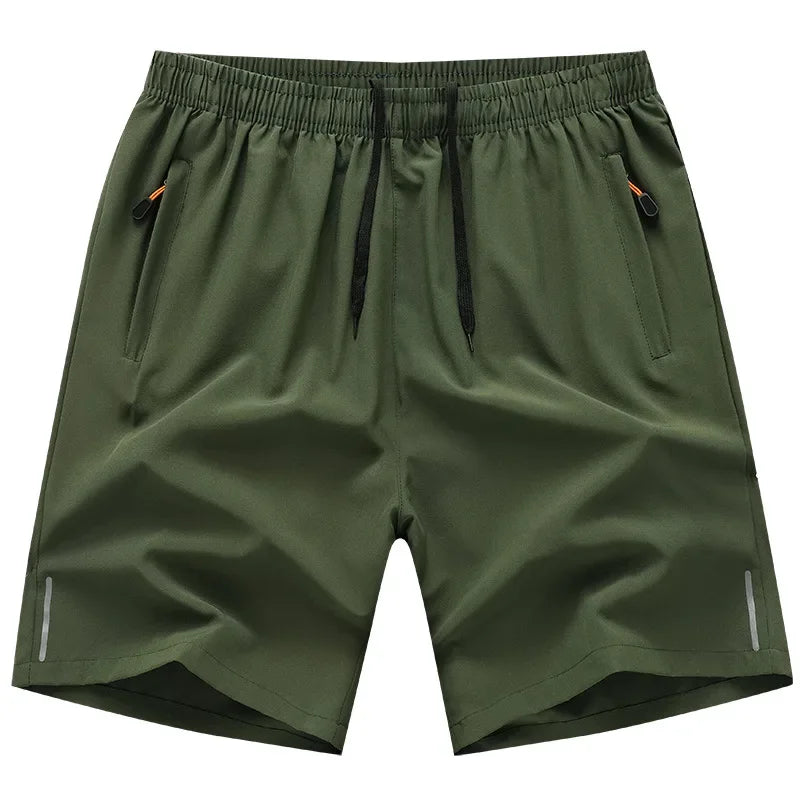 Men's Ice Silk Quick-Dry Running Shorts for Gym & Beach Activities 6