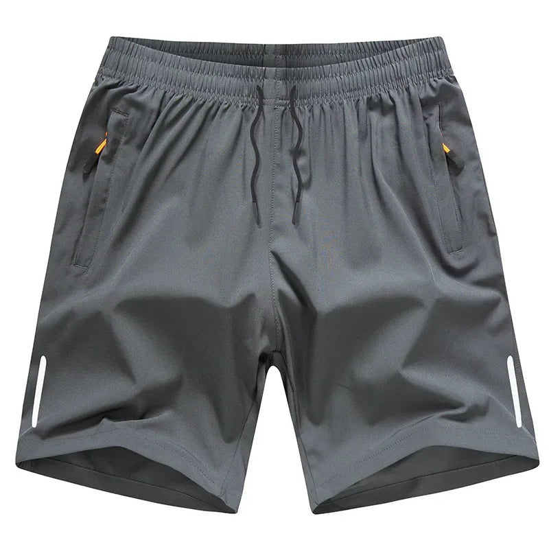 Men's Ice Silk Quick-Dry Running Shorts for Gym & Beach Activities 9