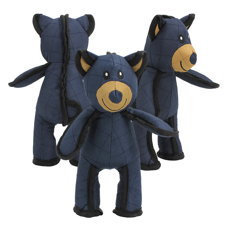 MightyBear - Indestructible Dog Toy for Aggressive Chewers, Squeaky Rubber 5