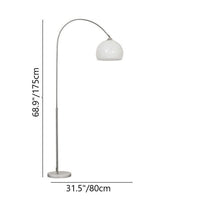 GLOBELORIA – Lampada da terra moderna a globo per un’illuminazione ambientale soffusa