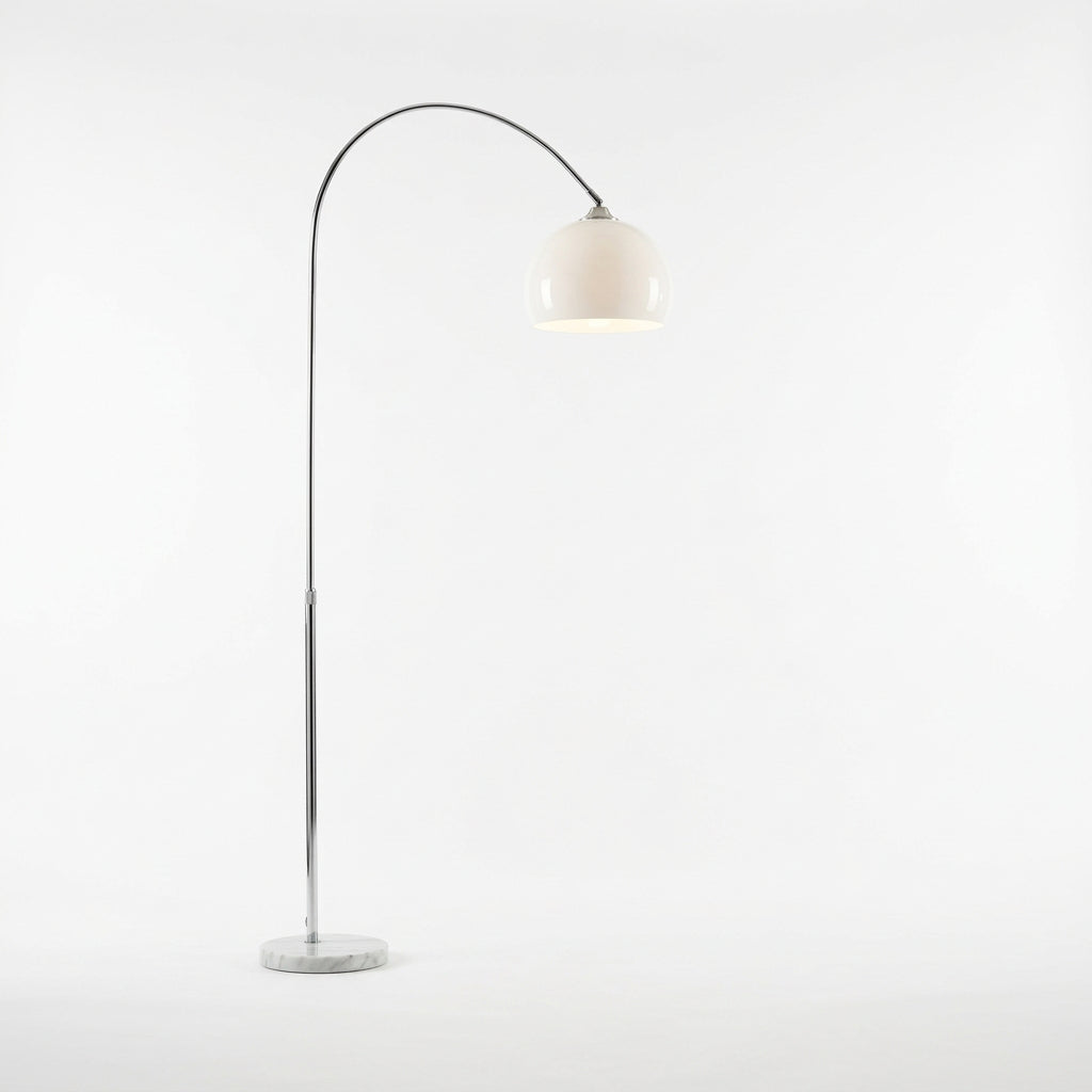 GLOBELORIA – Lampada da terra moderna a globo per un’illuminazione ambientale soffusa