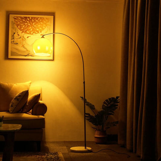 GLOBELORIA – Modern Globe Floor Lamp for Soft Ambient Lighting