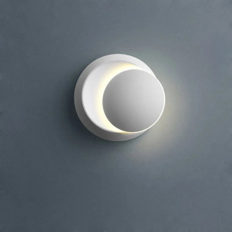Modern 5W LED Wall Sconce Light - 350° Rotatable Wall Lamp for Living Room & Bedroom 1