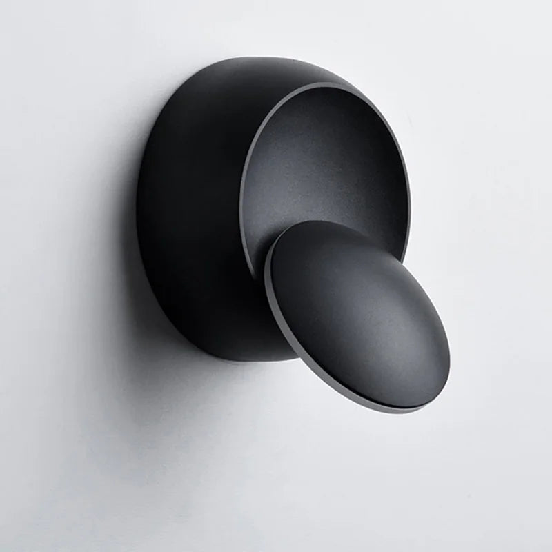 Modern 5W LED Wall Sconce Light - 350° Rotatable Wall Lamp for Living Room & Bedroom 5