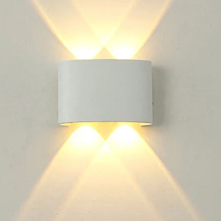 Modern LED Wall Sconce - Stylish Indoor Outdoor Wall Light for Eye-Friendly Illumination 11