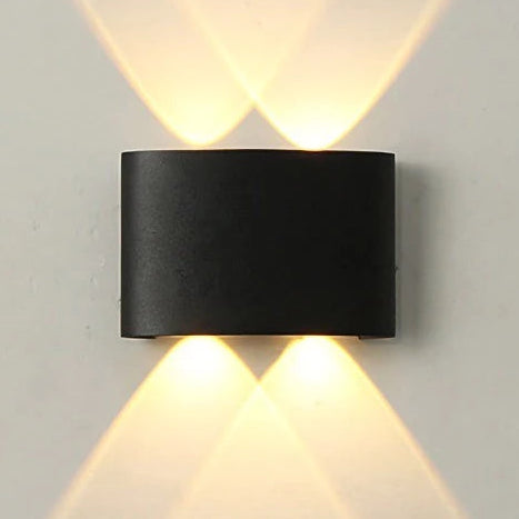 Modern LED Wall Sconce - Stylish Indoor Outdoor Wall Light for Eye-Friendly Illumination 12