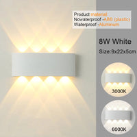 Modern LED Wall Sconce - Stylish Indoor Outdoor Wall Light for Eye-Friendly Illumination 13