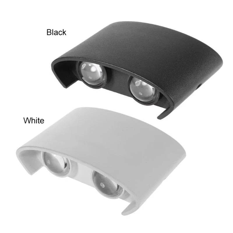 Modern LED Wall Sconce - Stylish Indoor Outdoor Wall Light for Eye-Friendly Illumination 5