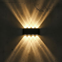 Modern LED Wall Sconce - Stylish Indoor Outdoor Wall Light for Eye-Friendly Illumination 6