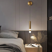 Modern Nordic Wall Sconce - Iron Linear Wall Lamp with Reading Light 1