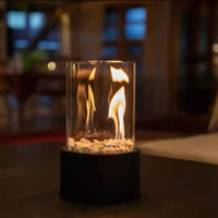 Modern Table Fireplace - Bioethanol Table Top Fire Pit for Indoor & Outdoor Use 5