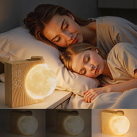 Moonlight Sunrise Alarm Clock - Wake Up Light with 10 Soothing Sounds & Adjustable Brightness 4