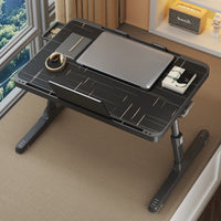 Multi-Purpose Laptop Tray with Adjustable Height, Integrated Drawer & Tablet Slot 1