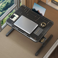 Multi-Purpose Laptop Tray with Adjustable Height, Integrated Drawer & Tablet Slot 3