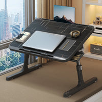 Multi-Purpose Laptop Tray with Adjustable Height, Integrated Drawer & Tablet Slot 4