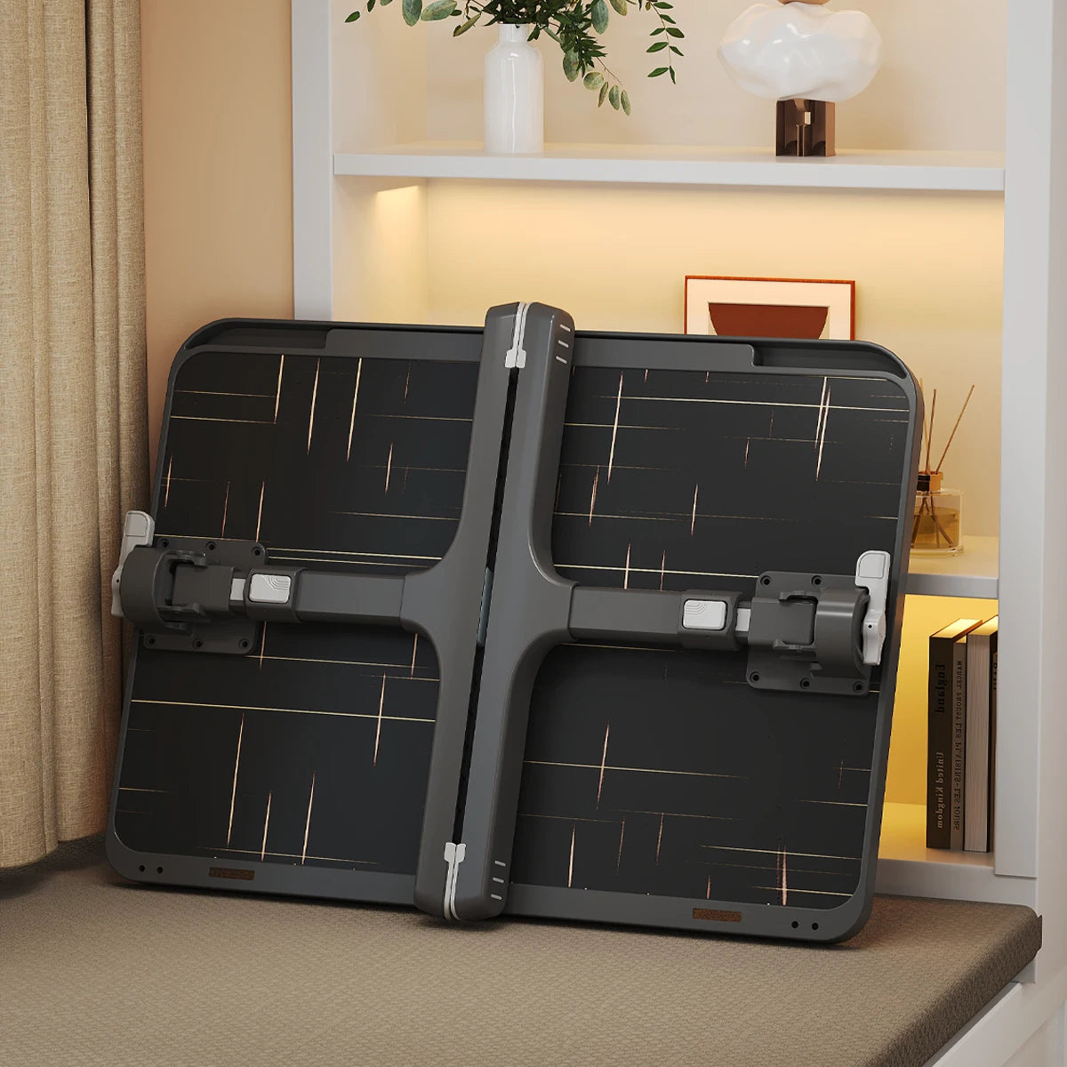 Multi-Purpose Laptop Tray with Adjustable Height, Integrated Drawer & Tablet Slot 5