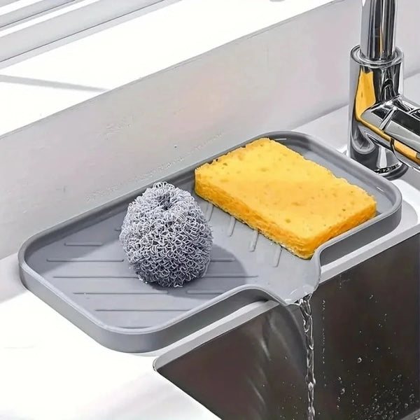 COUNTERLIVA – Kitchen Drain Pad for Sponges & Utensils