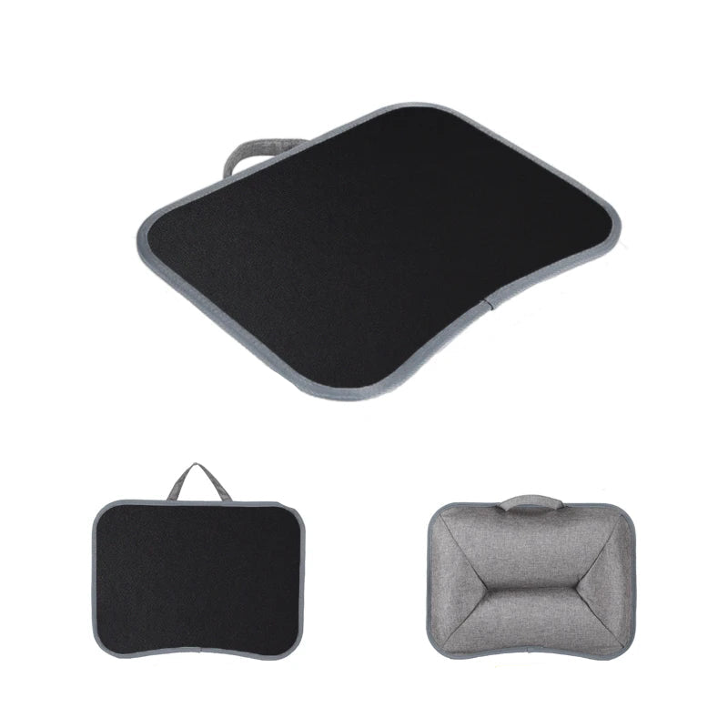 Multifunctional Laptop Desk for Bed - Portable Wood Tray with Cushion Support 6