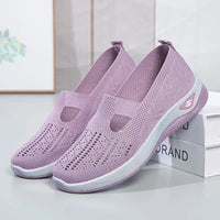 Muxinfei - Women's Breathable Mesh Slip-On Sneakers for Summer 1