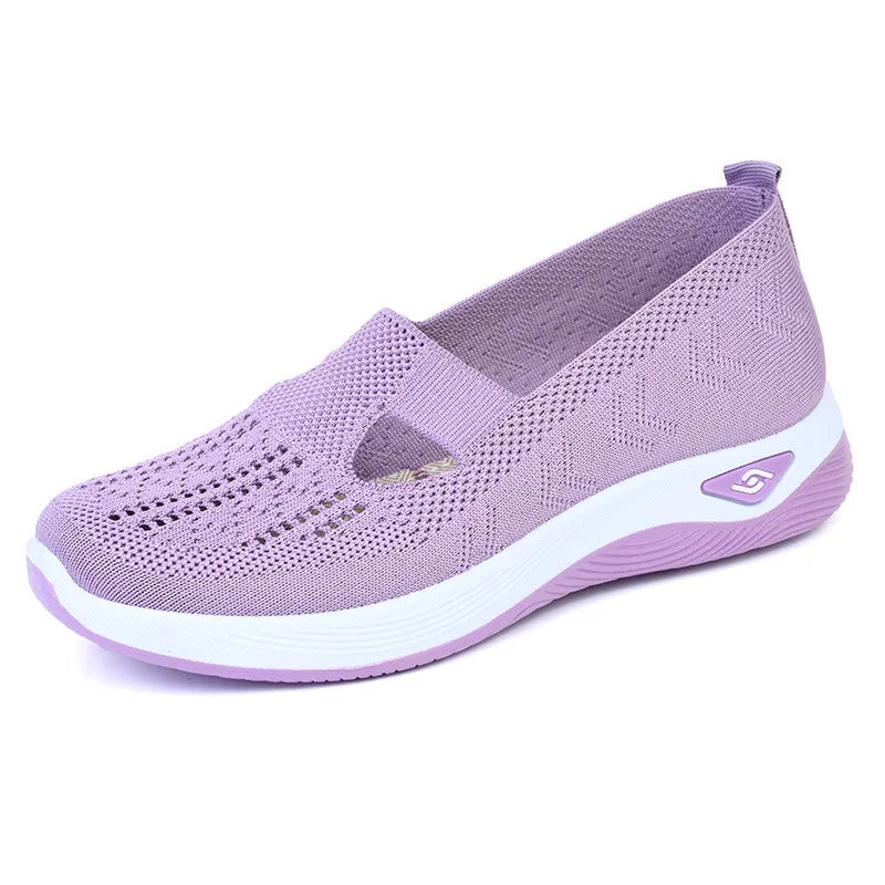 Muxinfei - Women's Breathable Mesh Slip-On Sneakers for Summer 10